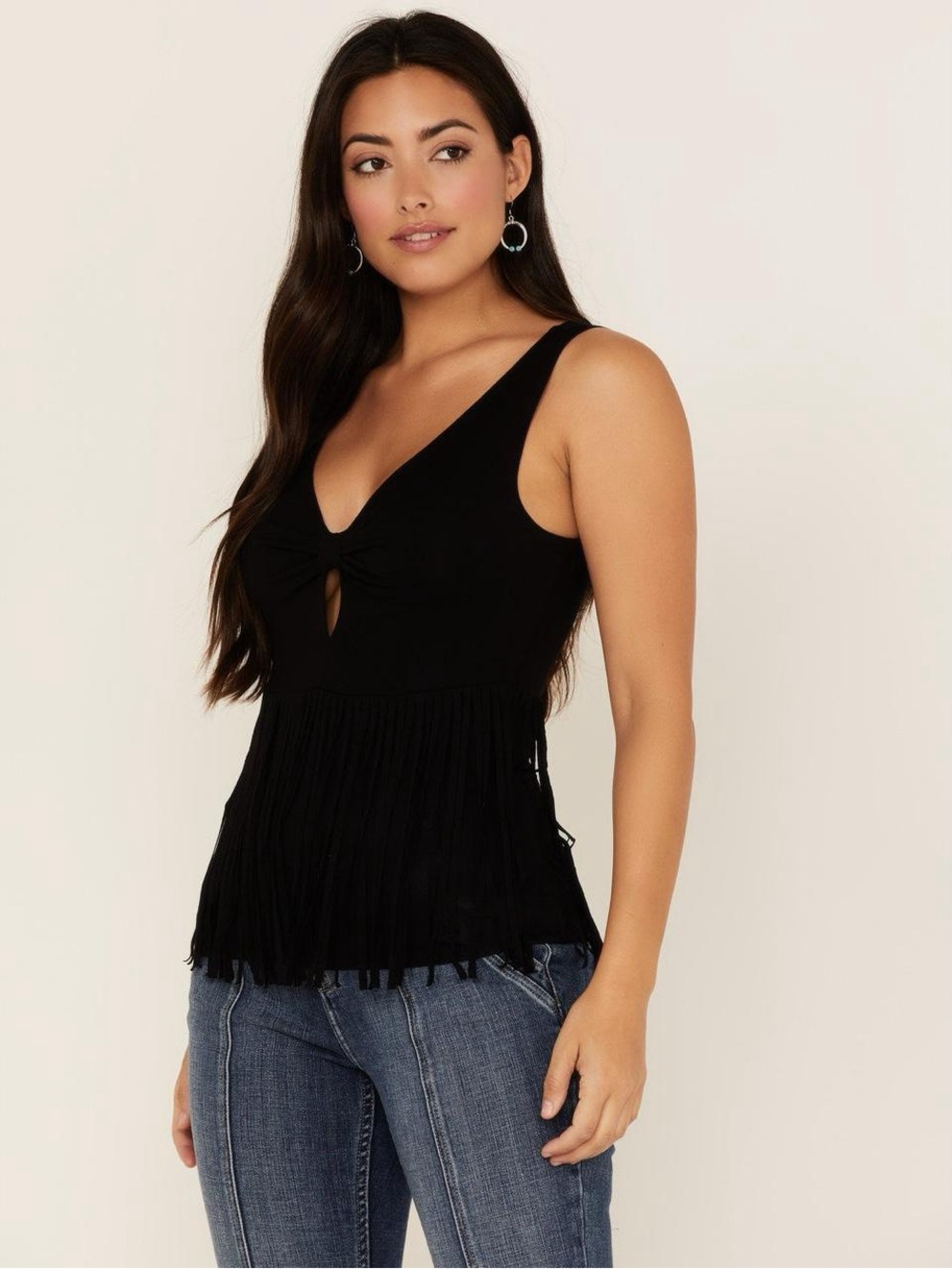 Idyllwind Bluebell Twist & Fringe Top S Western Southwestern Rodeo Queen Cowgirl